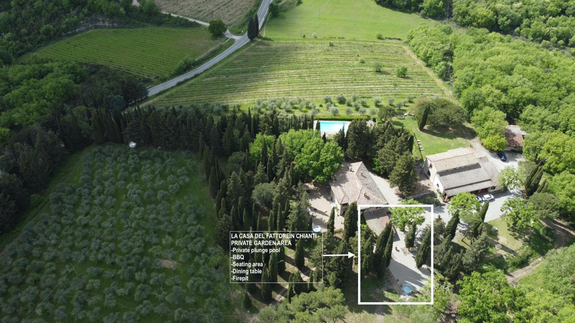 Il Villino Farmhouse 卡斯特利纳－因基安蒂 外观 照片