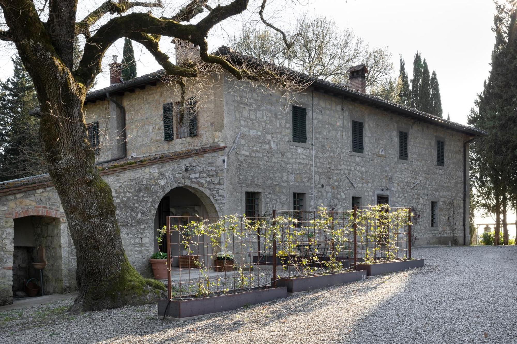 Il Villino Farmhouse 卡斯特利纳－因基安蒂 外观 照片